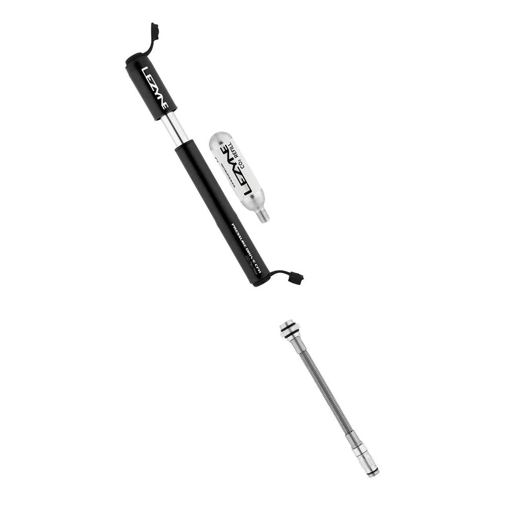 Lezyne Pressure Drive CFH-2-in-1 CO2 Pump - Light Grey