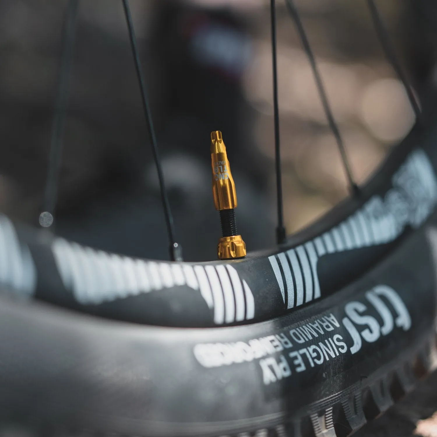 Lezyne Tlr Tubeless Valve Presta 60Mm Blue
