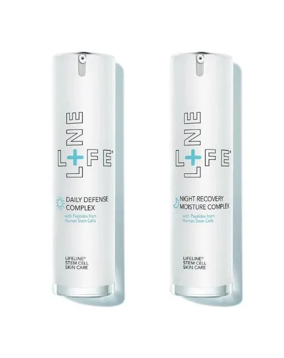 Lifeline Daily-Night Recovery Moisture Complex 2-pack
