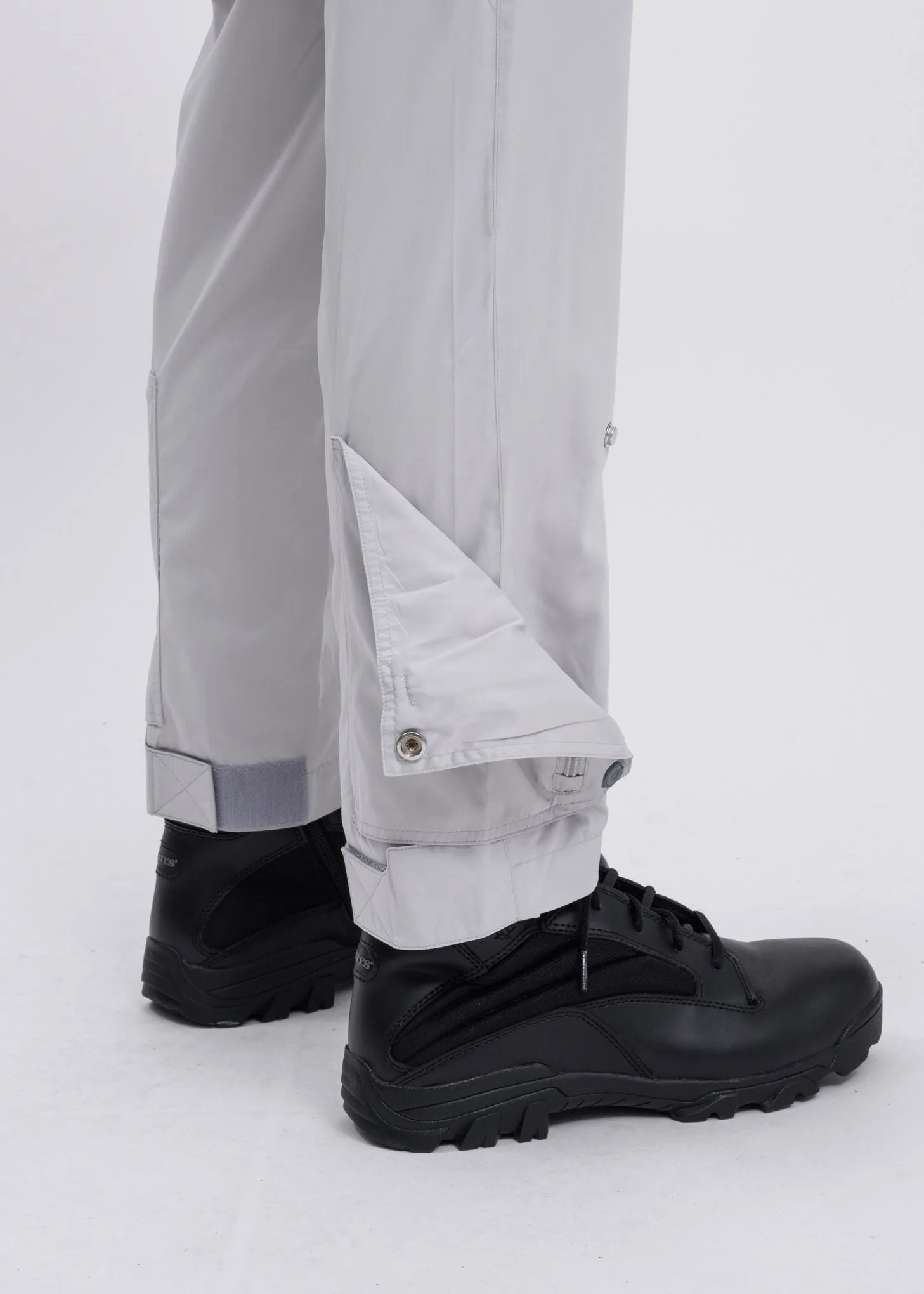 Light Grey Side Pockets Track Pants