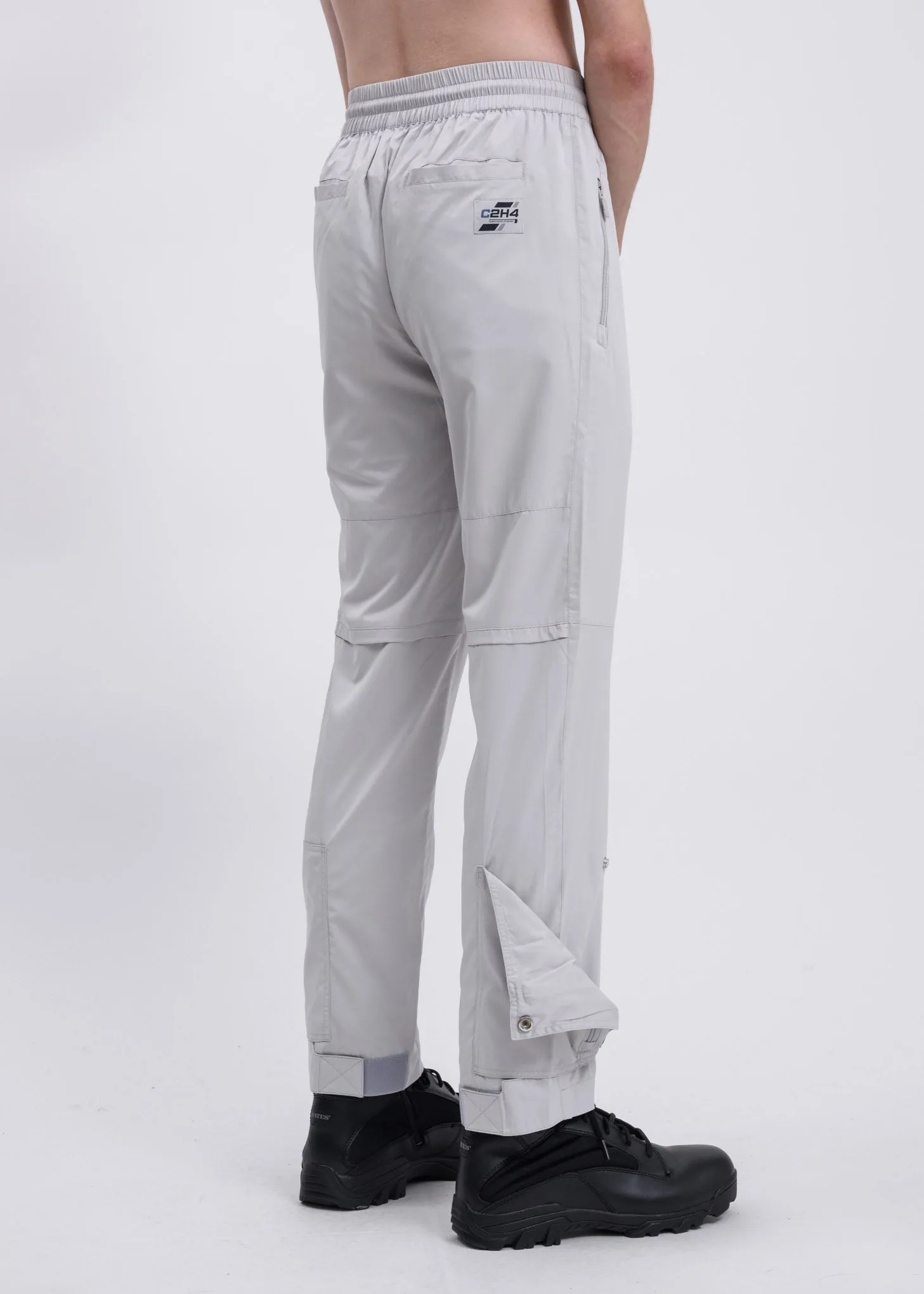 Light Grey Side Pockets Track Pants