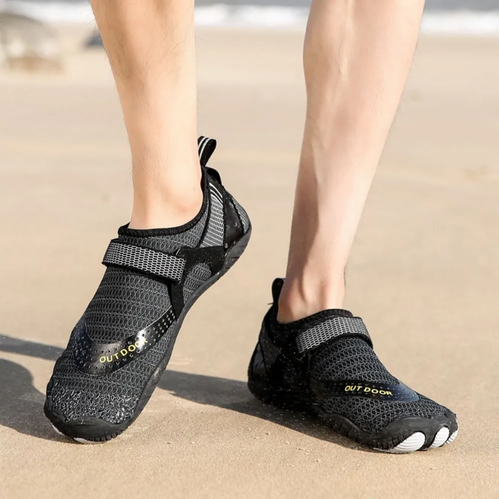Men’s & Women’s Water Shoes Barefoot Quick Dry Aqua Sports - Black Size EU37 = US4