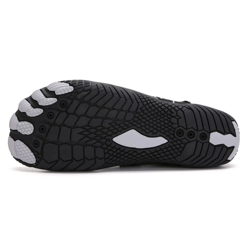 Men’s & Women’s Water Shoes Barefoot Quick Dry Aqua Sports - Black Size EU37 = US4