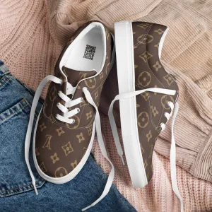 Men’s lace-up canvas shoes