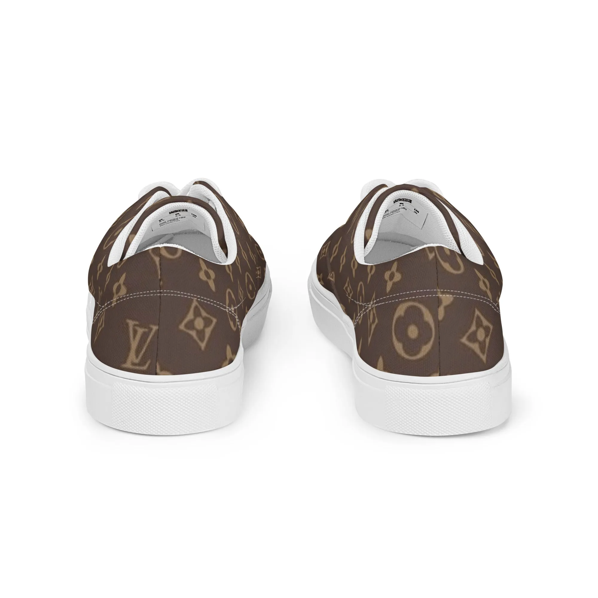 Men’s lace-up canvas shoes
