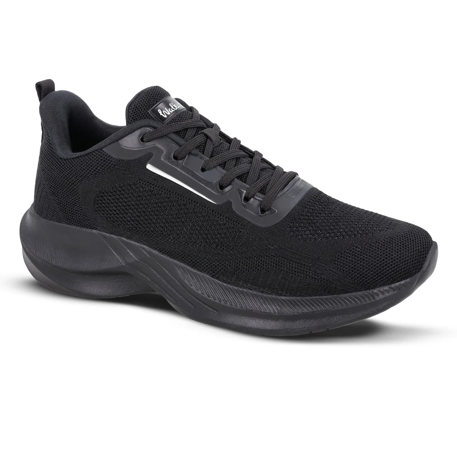 Men's Lace-up Walking Shoe - WS9557 Black Black