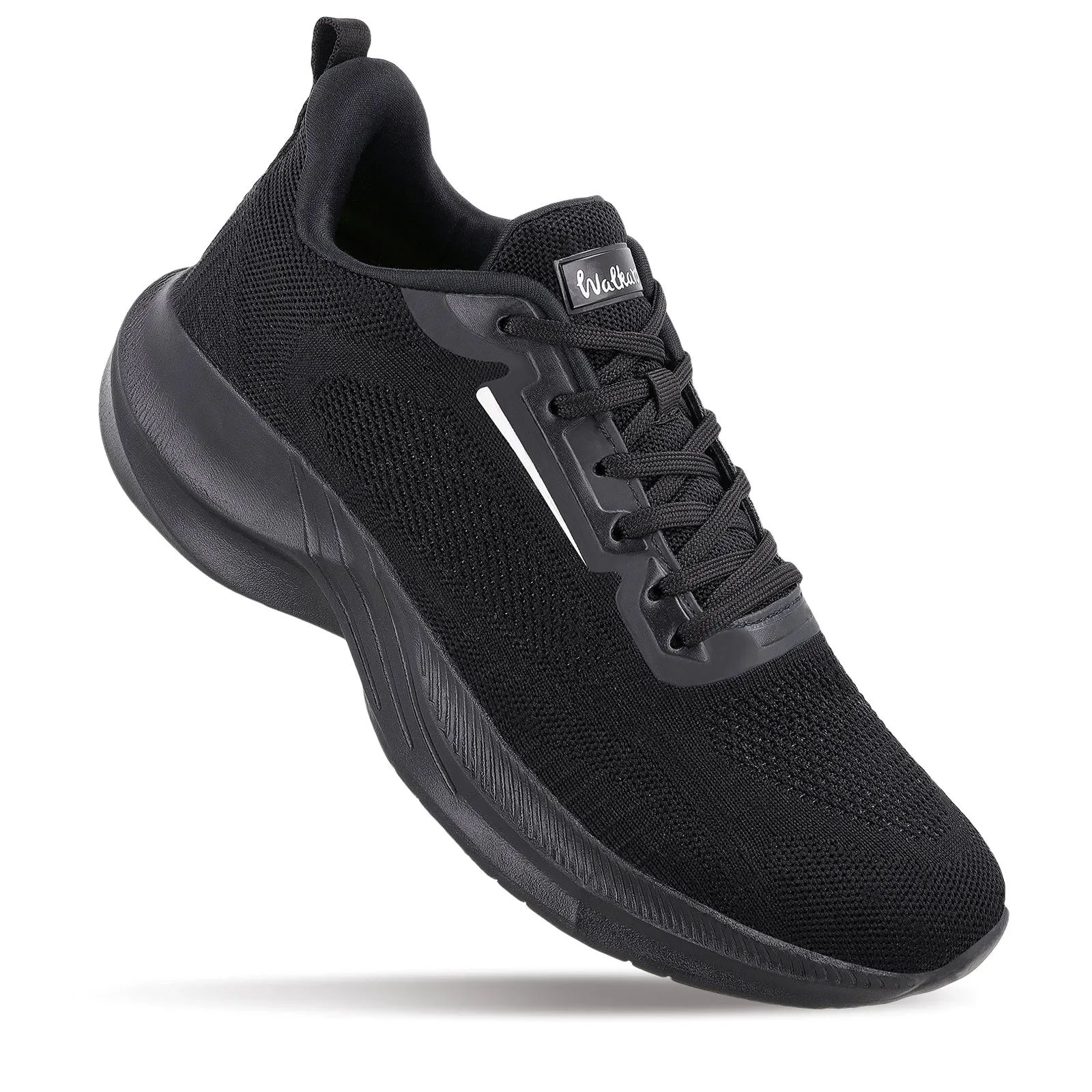 Men's Lace-up Walking Shoe - WS9557 Black Black
