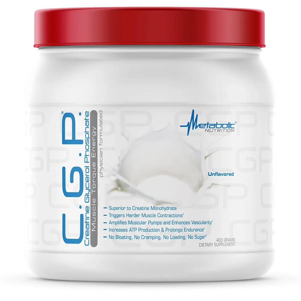 Metabolic Nutrition CGP 400 Grams (40 Servings)