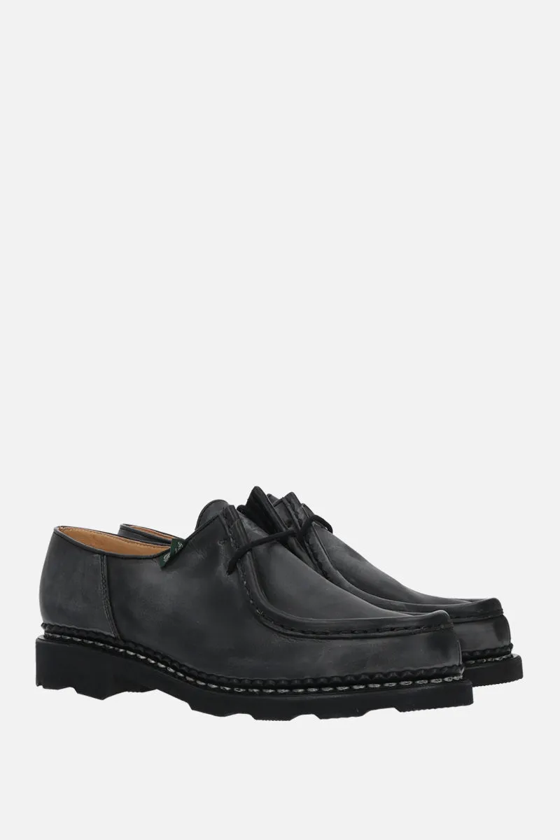 Michael/Marche nubuk derby shoes