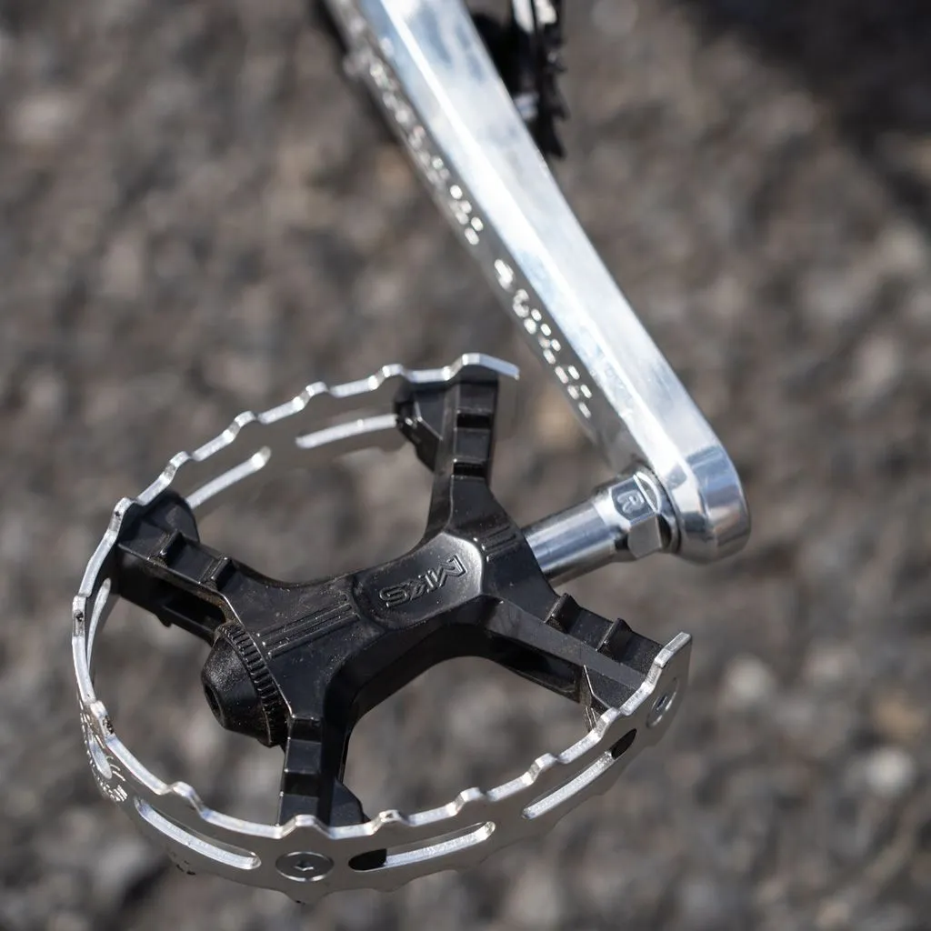 MKS XC-III Bear Trap Pedal Black/Silver