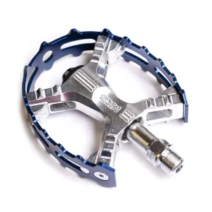 MKS XC-III Bear Trap Pedal Blue