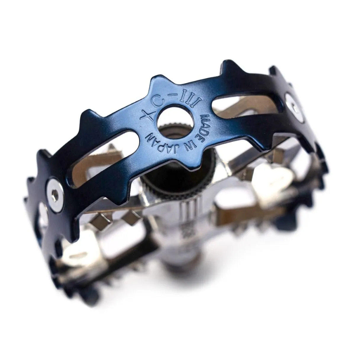 MKS XC-III Bear Trap Pedal Blue