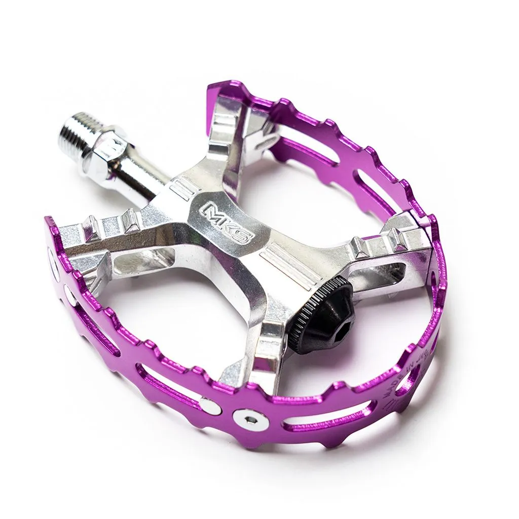 MKS XC-III Bear Trap Pedal Purple