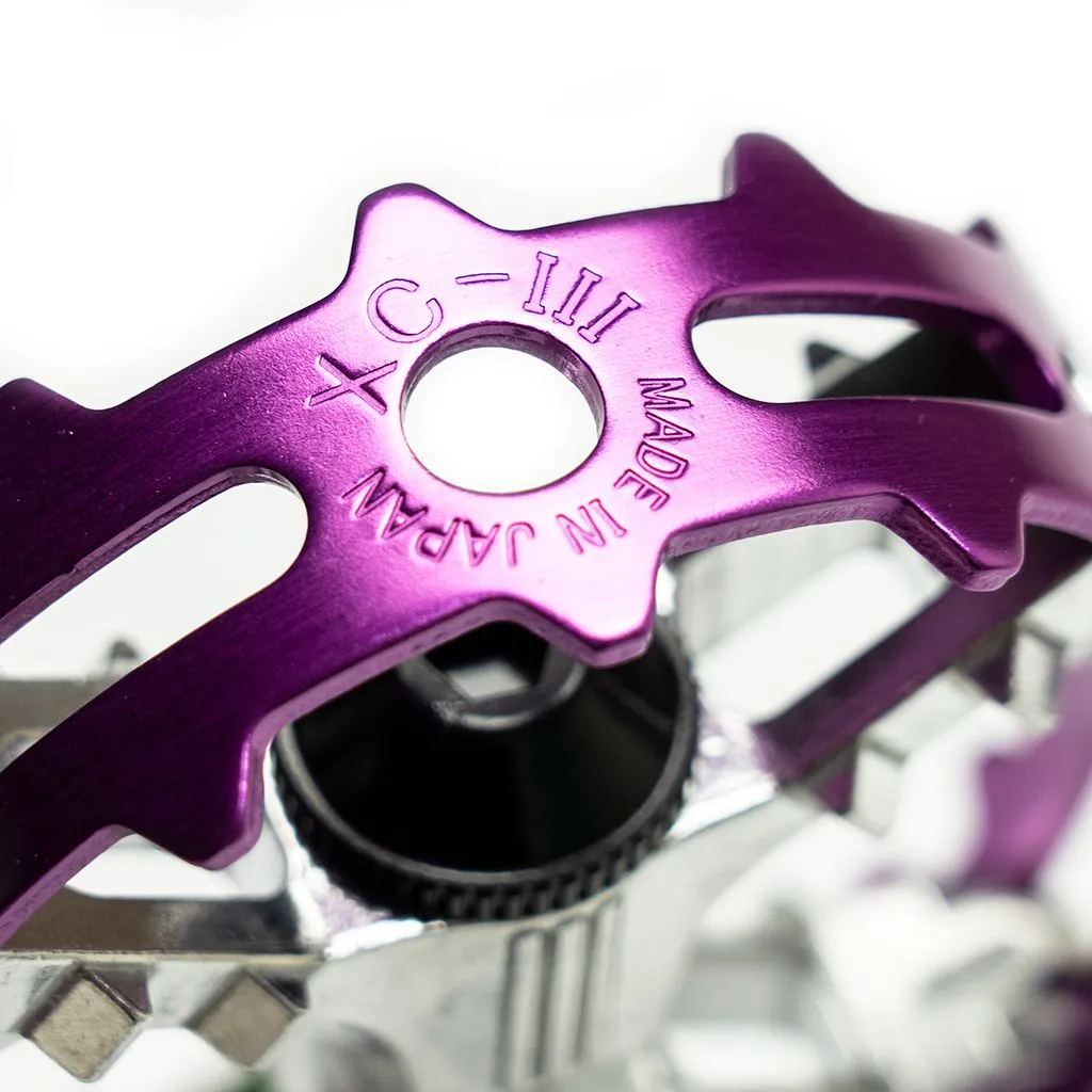 MKS XC-III Bear Trap Pedal Purple