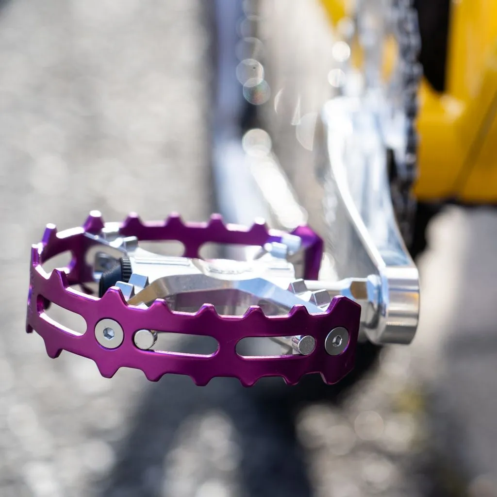 MKS XC-III Bear Trap Pedal Purple