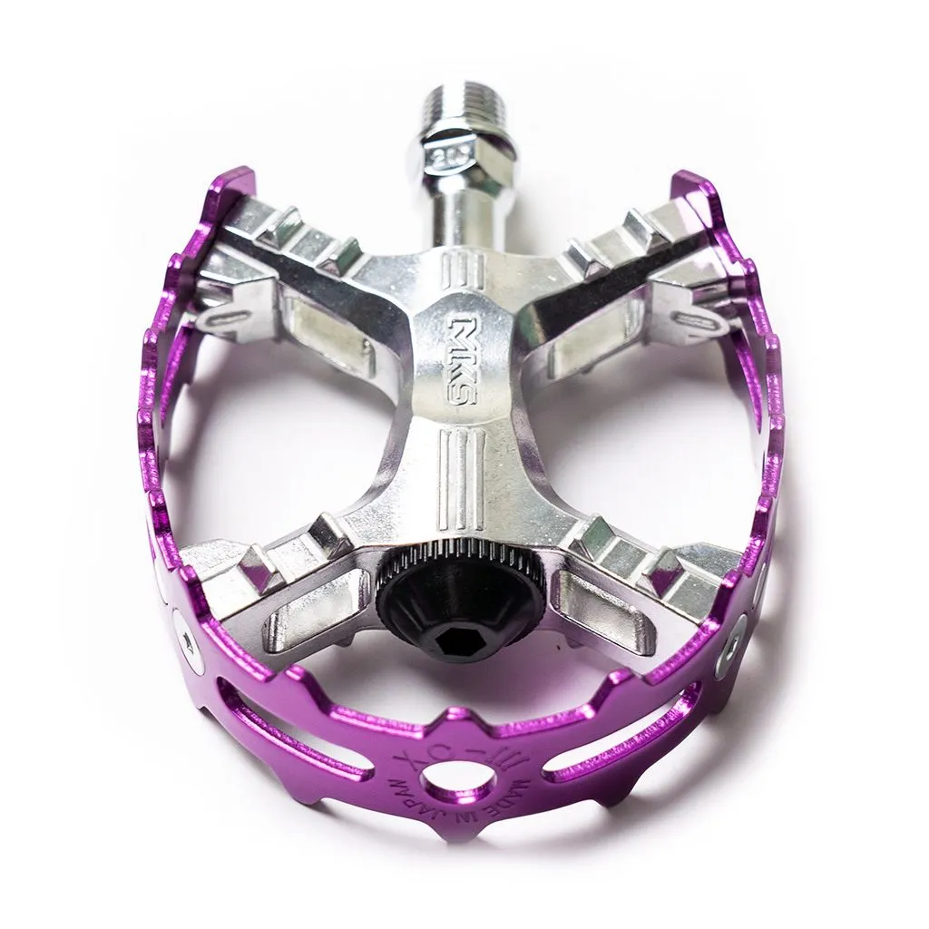 MKS XC-III Bear Trap Pedal Purple