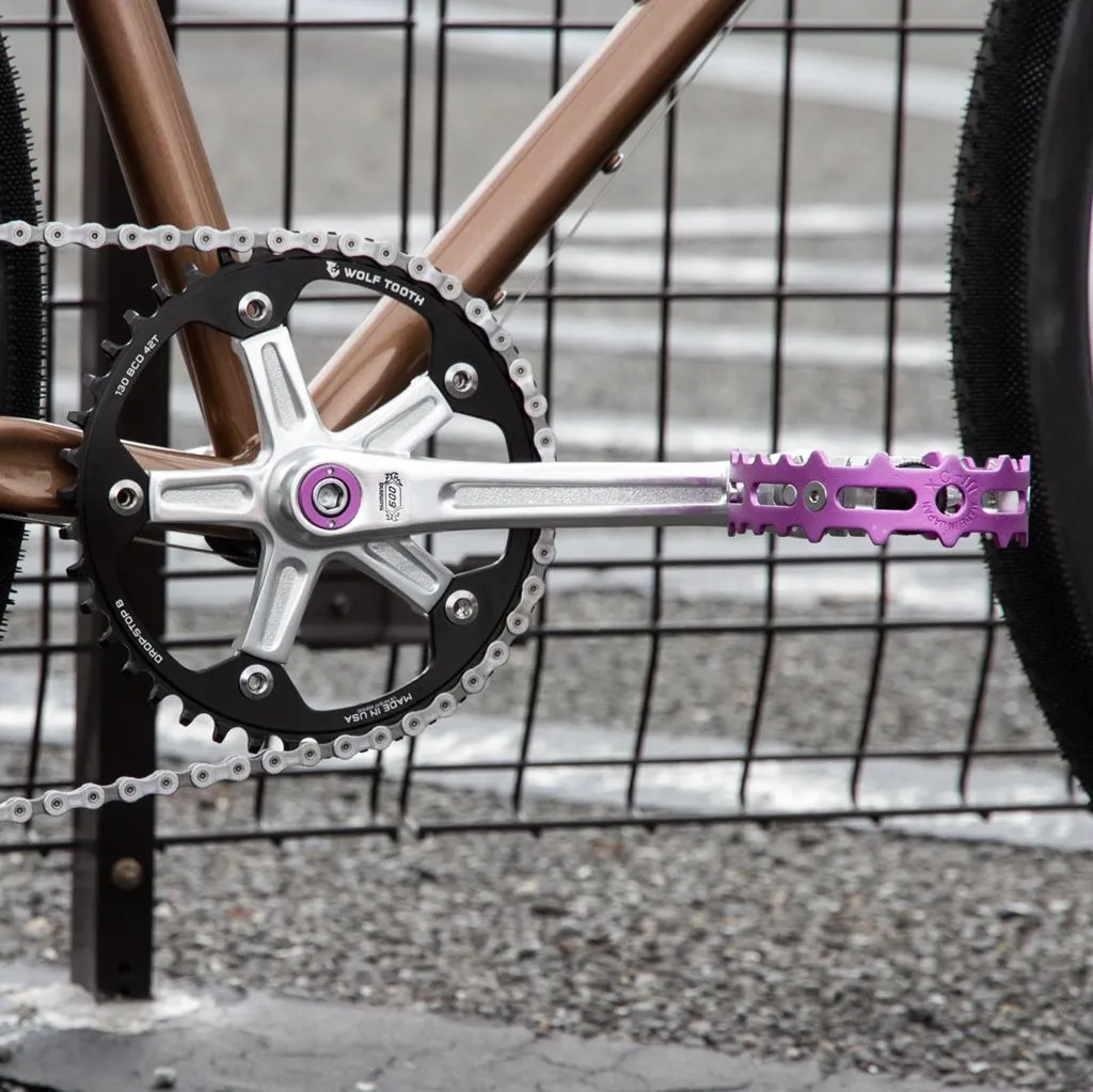 MKS XC-III Bear Trap Pedal Purple