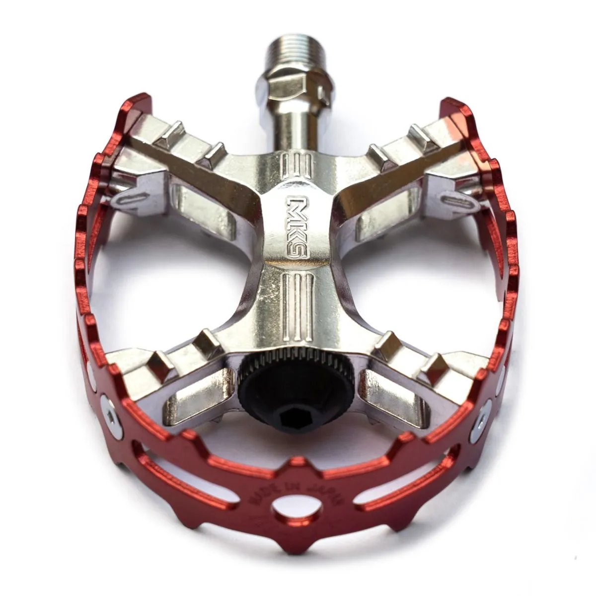 MKS XC-III Bear Trap Pedal Red