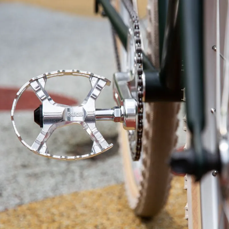 MKS XC-III Bear Trap Pedal Silver