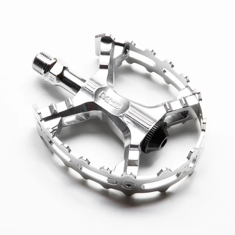 MKS XC-III Bear Trap Pedal Silver