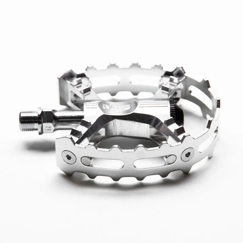MKS XC-III Bear Trap Pedal Silver