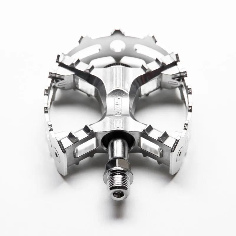 MKS XC-III Bear Trap Pedal Silver