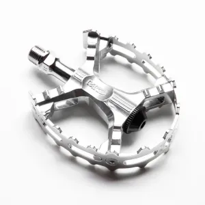 MKS XC-III Bear Trap Pedal Silver