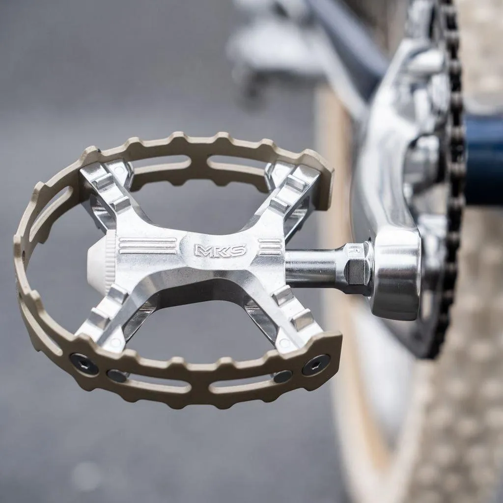 MKS XC-III Bear Trap Pedal Titanium