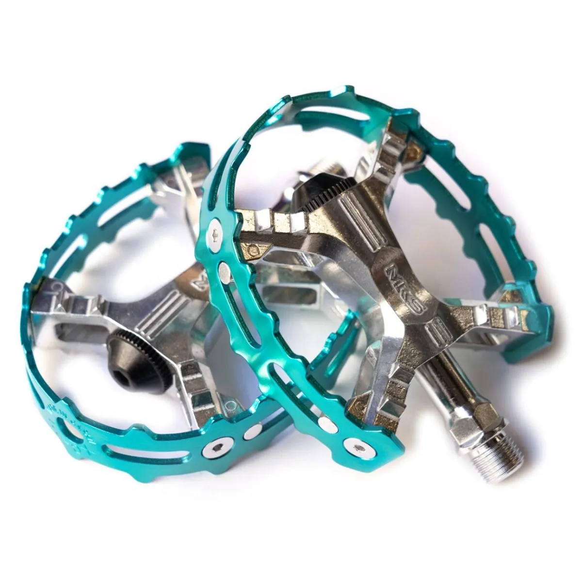 MKS XC-III Bear Trap Pedal Turquoise