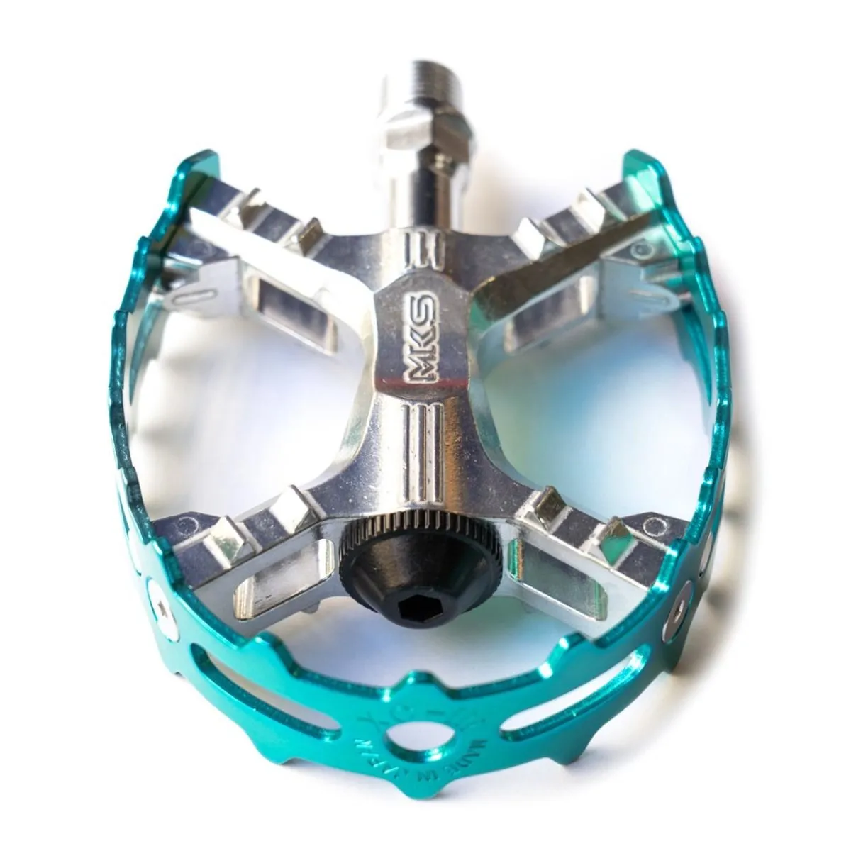 MKS XC-III Bear Trap Pedal Turquoise
