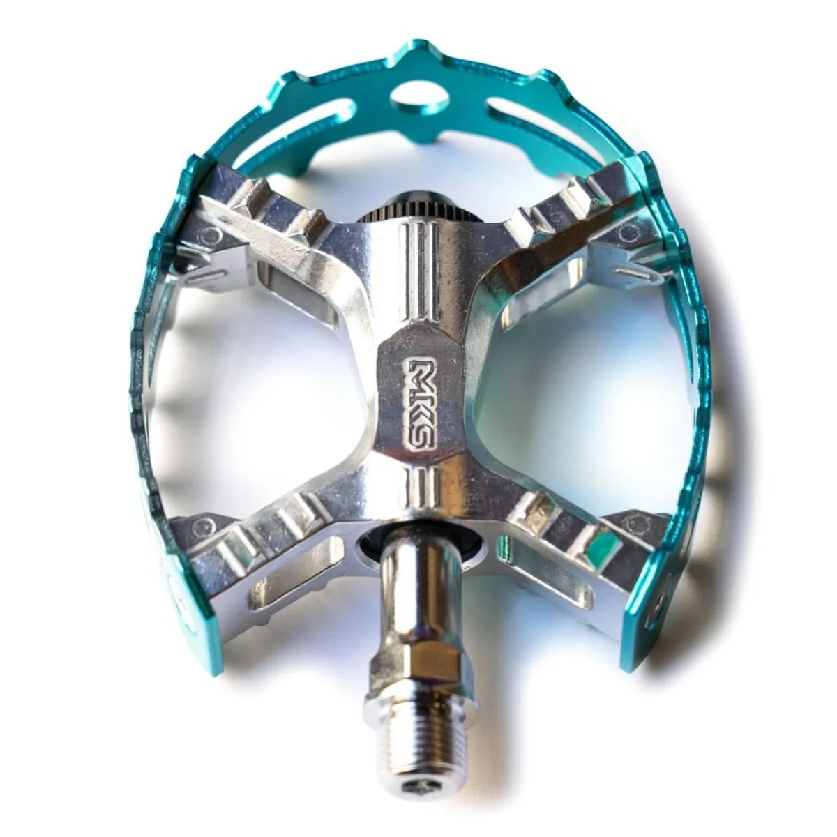 MKS XC-III Bear Trap Pedal Turquoise