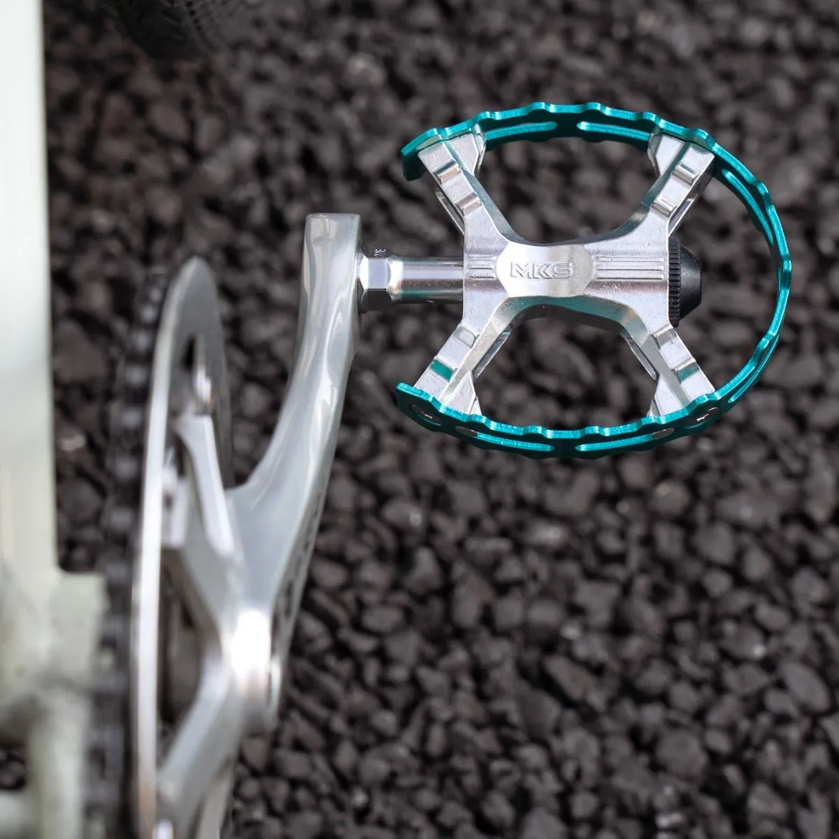 MKS XC-III Bear Trap Pedal Turquoise