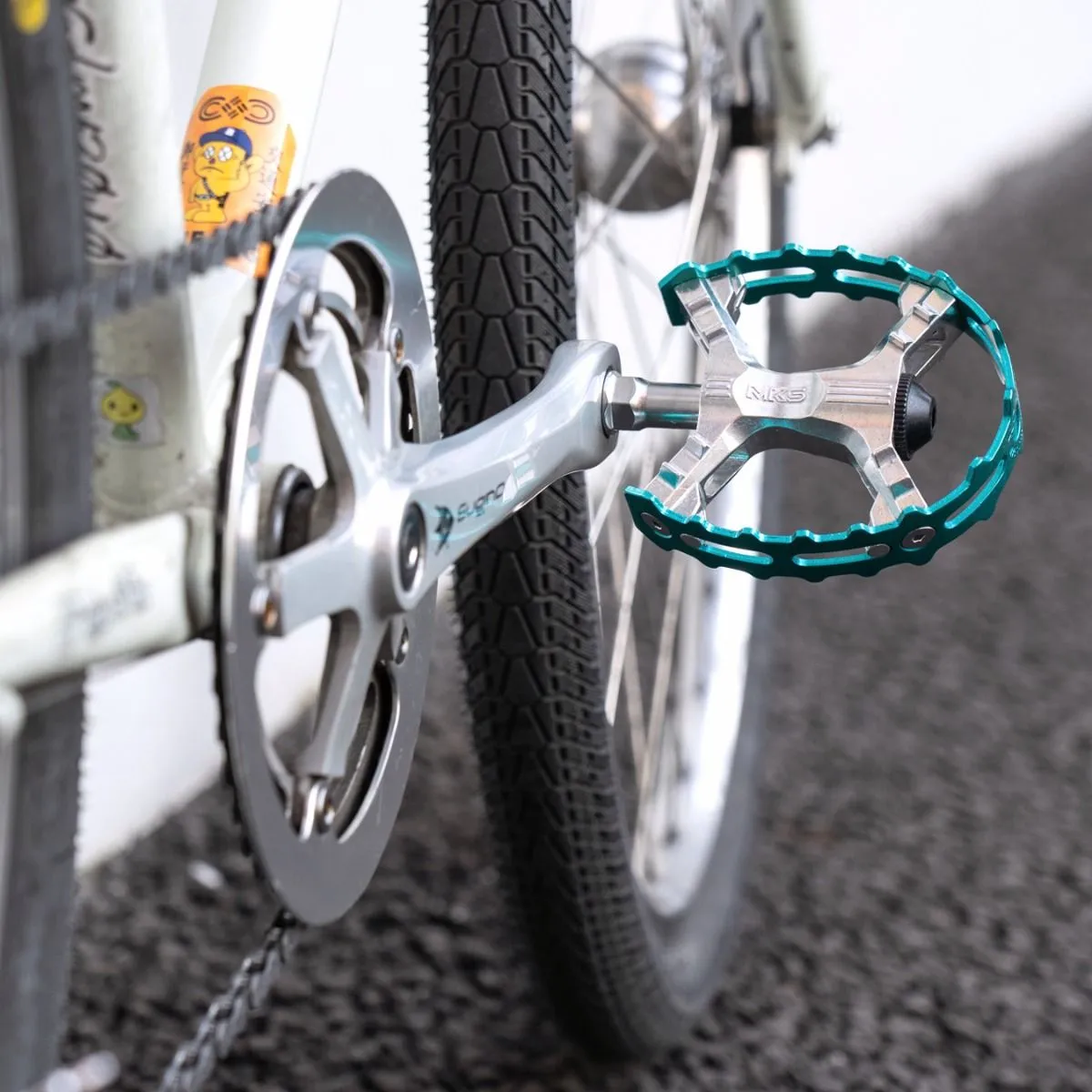 MKS XC-III Bear Trap Pedal Turquoise