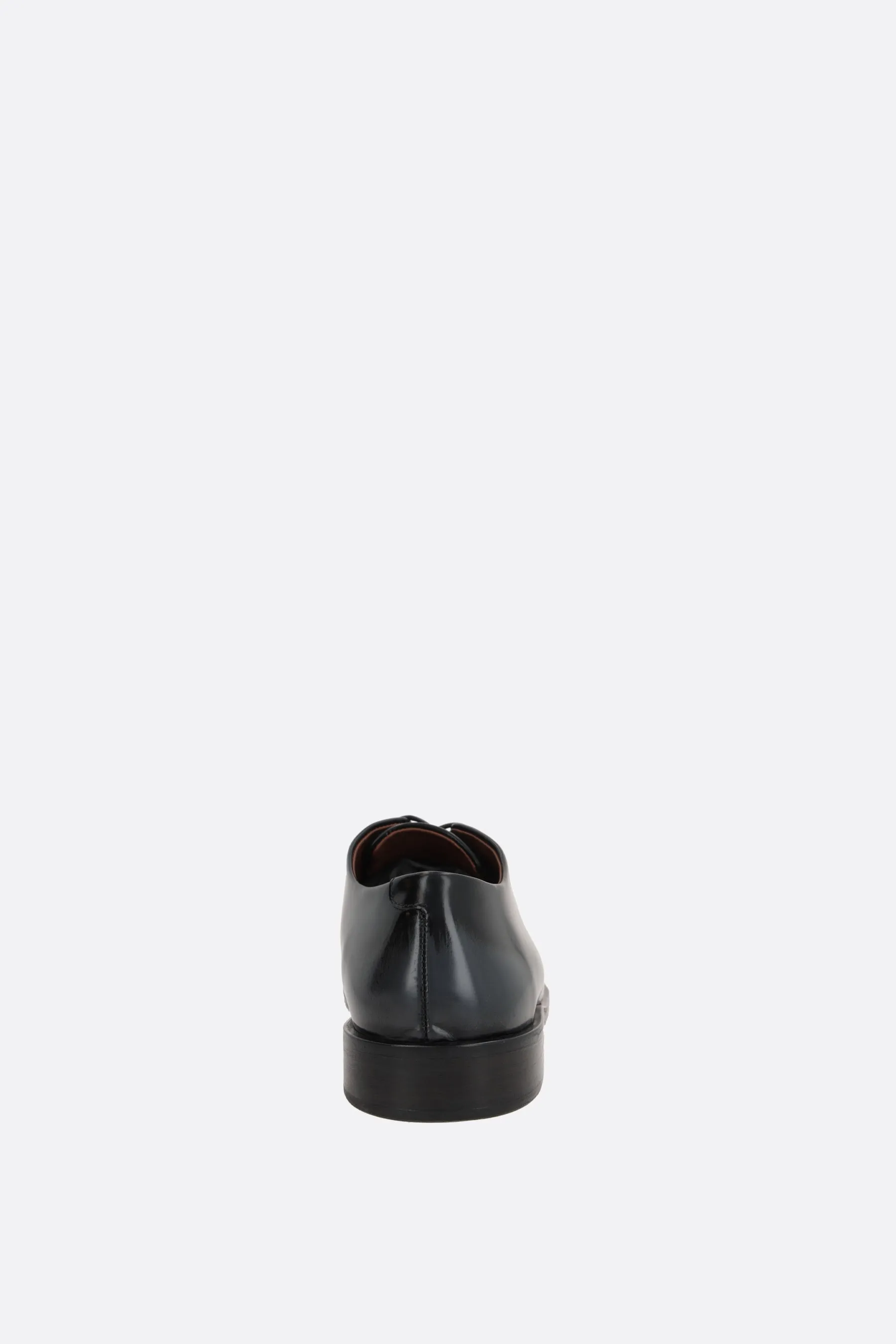 Mocasso brushed leather derby shoes