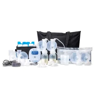 Mya Joy PLUS Rechargeable and Portable Double Breast Pump with Deluxe Tote
