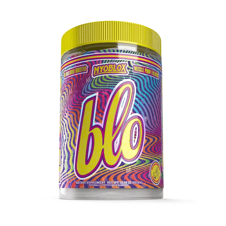MyoBlox Blo Muscle Pump Formula 437.6g Rainbow Haze
