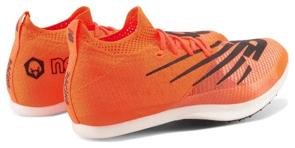 New Balance FuelCell MD-X v2 Orange White Unisex Track & Field Shoes