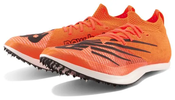 New Balance FuelCell MD-X v2 Orange White Unisex Track & Field Shoes