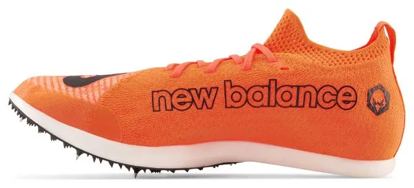 New Balance FuelCell MD-X v2 Orange White Unisex Track & Field Shoes