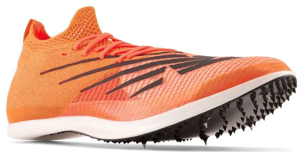 New Balance FuelCell MD-X v2 Orange White Unisex Track & Field Shoes