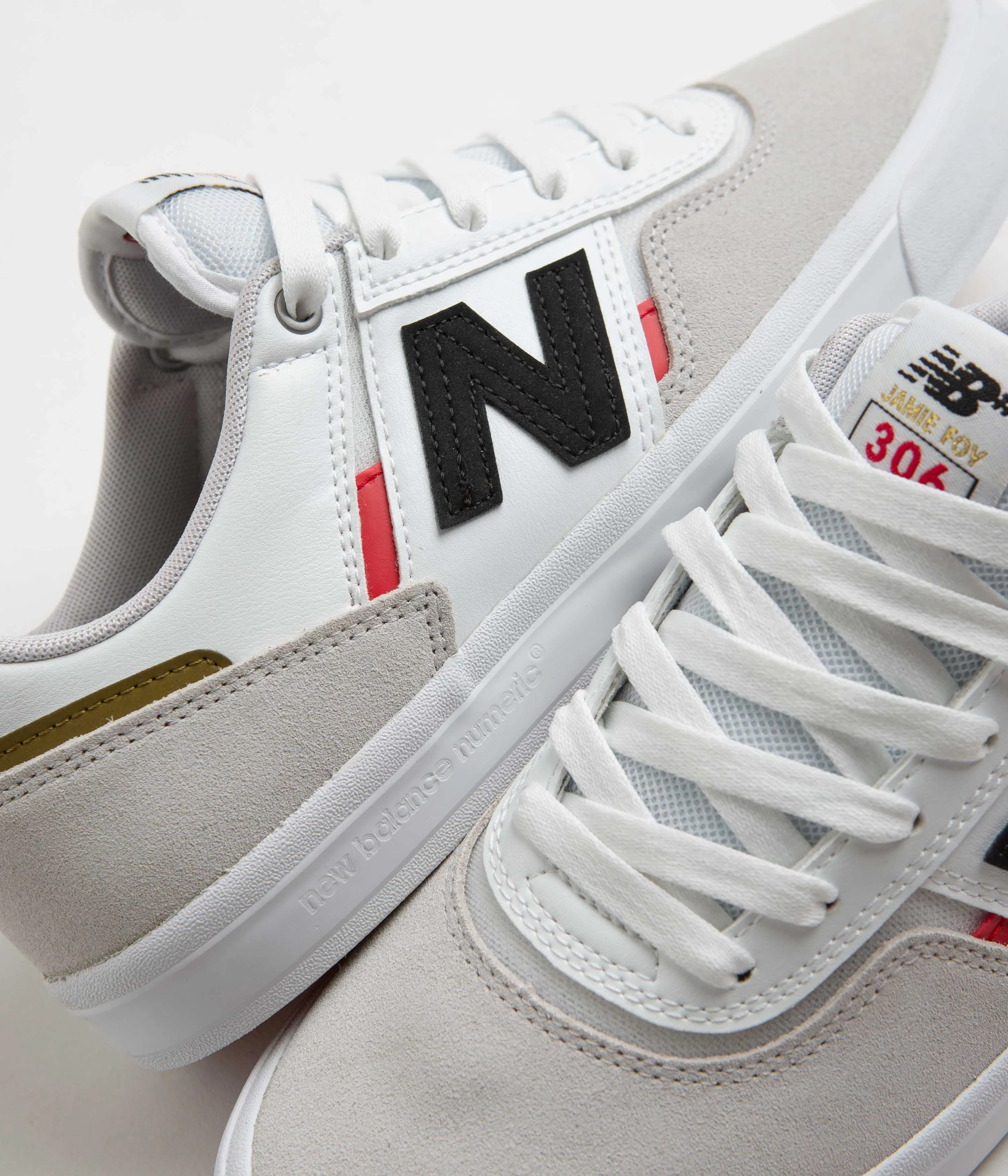 New Balance Numeric 306 Jamie Foy Shoes - Summer Fog / Black