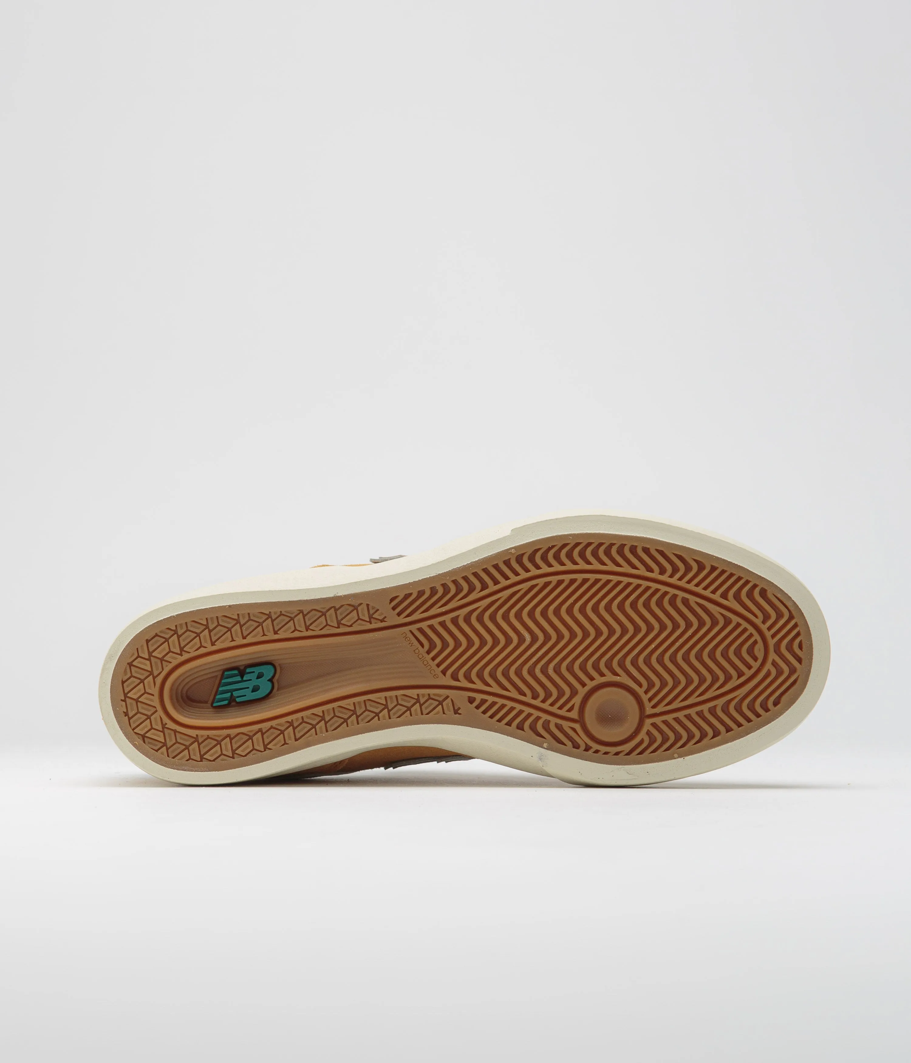 New Balance Numeric 574 Shoes - Wheat / Vintage Teal