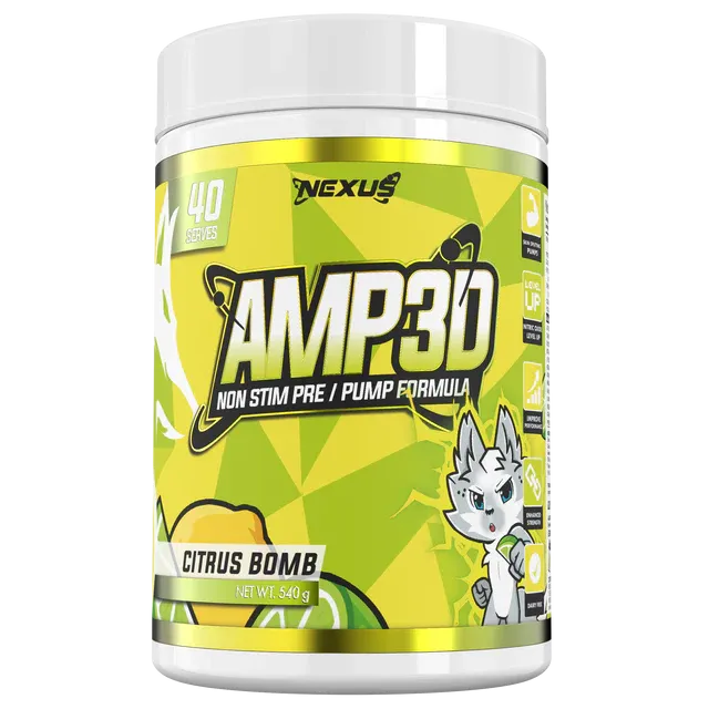 NEXUS AMP3D Non-Stim Pre Workout