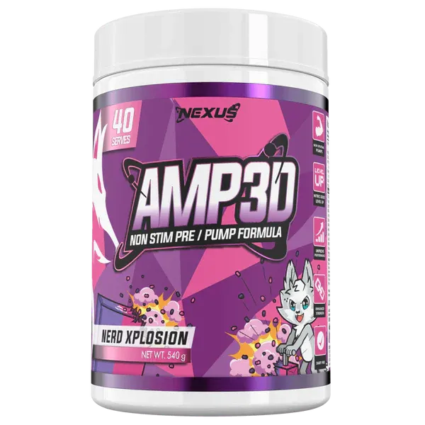 NEXUS AMP3D Non-Stim Pre Workout