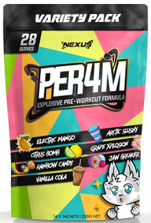 Nexus Sports Nutrition Per4m Pre-Workout Variety Pack