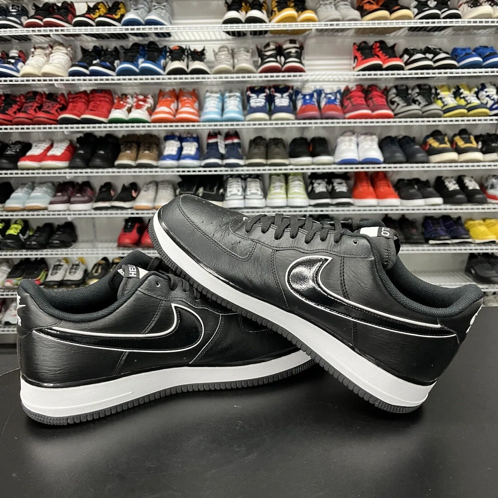 Nike Air Force 1 Low 07 LX Hello Black 2021 CZ0327-001 Men's Size 14