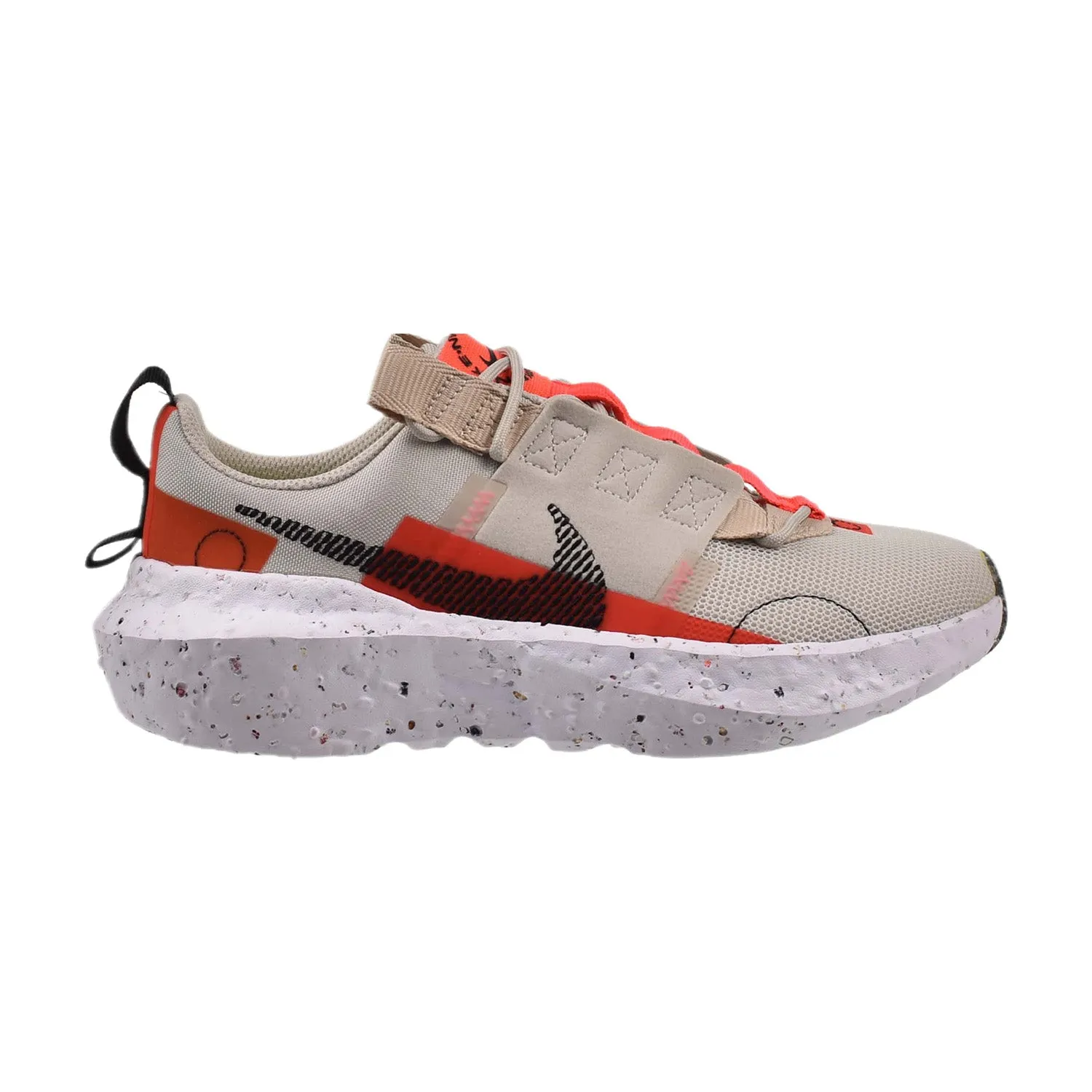 Nike Crater Impact Women's Shoes Light Bone-Black