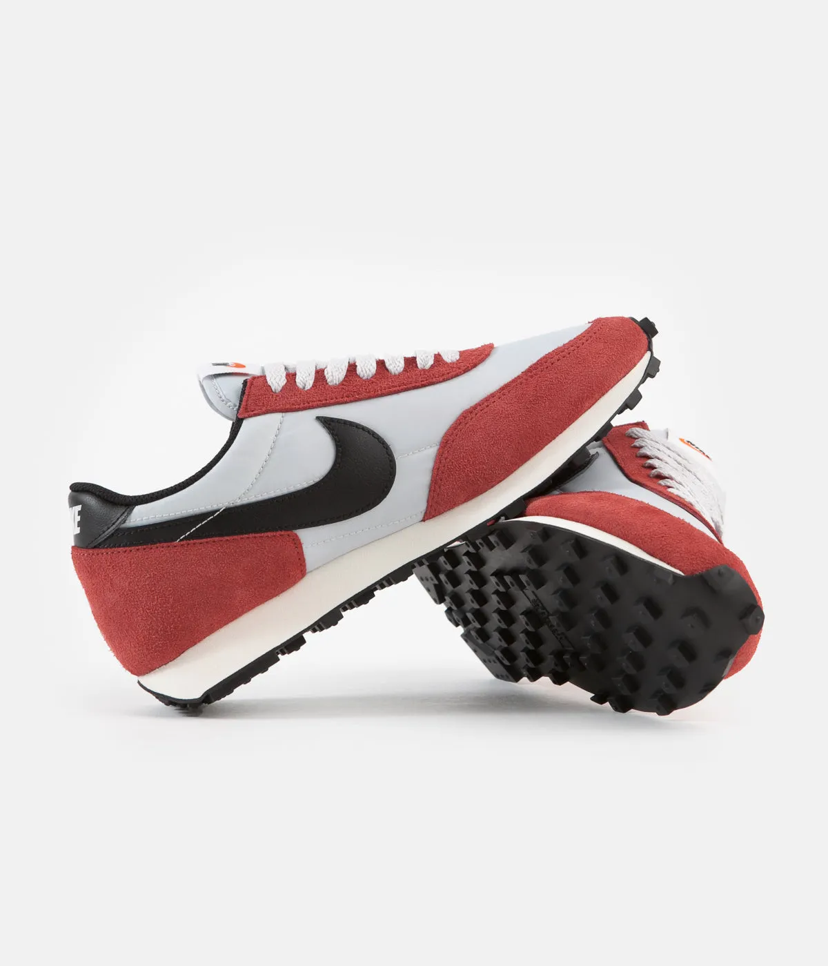 Nike Daybreak Shoes - Pure Platinum / Black - Gym Red - Sail
