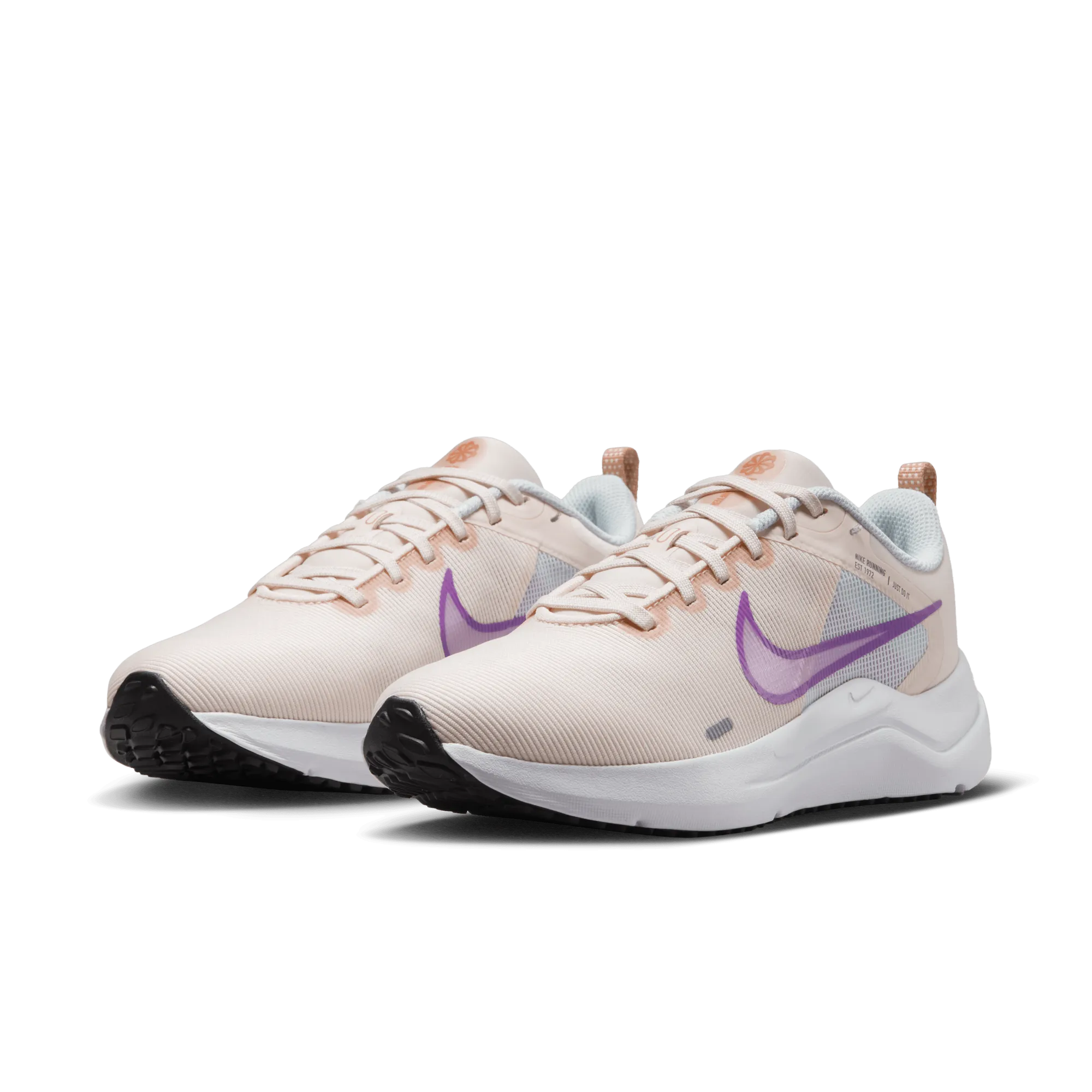.Nike Downshifter 12 Women's Guava Ice/Pure Platinum/Amber Brown/Rush Fuchsia (DD9294 800) - DGI - R1L3