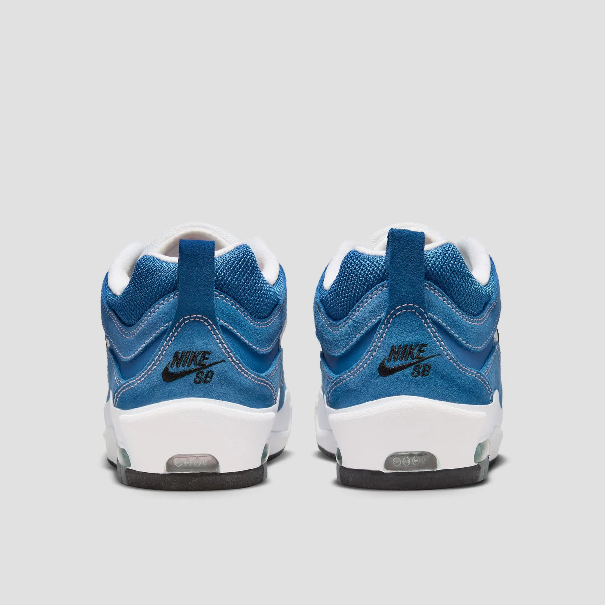 Nike SB Air Max Ishod Skate Shoes Star Blue / Black - White - Med Soft Pink